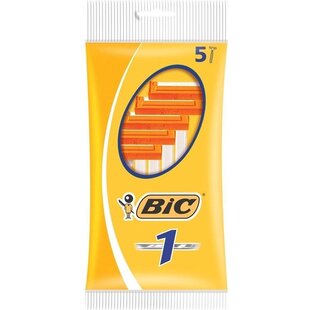 Bic Klassieke Wegwerp Scheermesjes - Enkel Mesje - 5 Mesjes