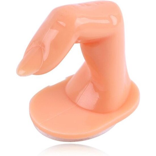 Igoods Igoods Nep Vinger - Handige Oefenvinger - Training Vinger voor Acryl Nagels - Manicure Vinger - Zelfklevend - Acryl en Gel Nagels