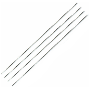 Igoods Breinaalden - Stalen Breinnaalden - Dubbele Punt - 25cm - 5mm Dik - 4 Stuks