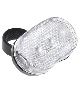 Igoods Fietslamp - Fietsverlichting Voor - Voorlicht - Voorlamp - Koplamp - LED Verlichting - 5 LED Lampjes - Wit