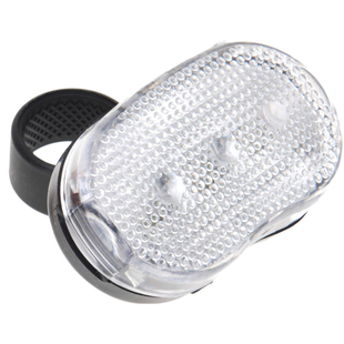 Igoods Fietslamp - Fietsverlichting Voor - Voorlicht - Voorlamp - Koplamp - LED Verlichting - 5 LED Lampjes - Wit