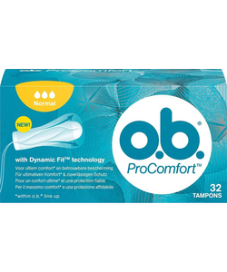o.b. ProComfort Dynamic Fit Tampons - Normaal - 32 Tampons