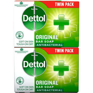 Dettol Handzeep - Zeeptablet Origineel - 2 x 100g