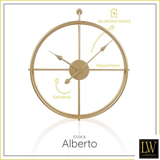 LW collection LW Collection | Wandklok Alberto