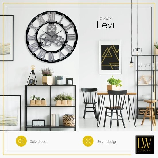 LW collection LW Collection | Wandklok Levi Grieks XL