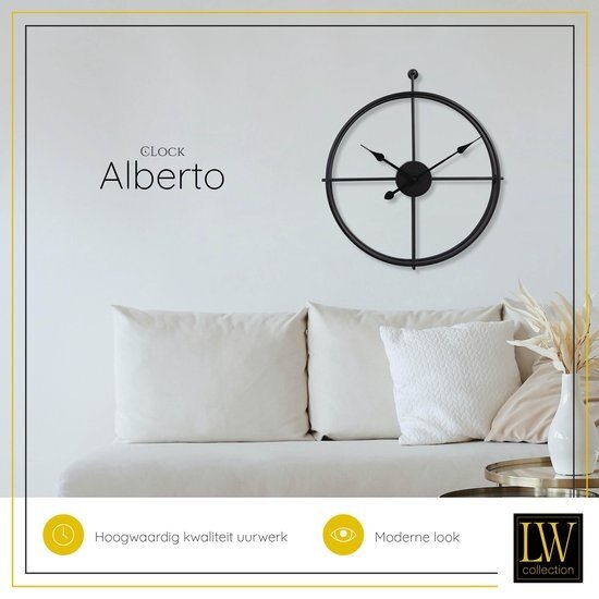 LW collection LW Collection | Wandklok Alberto