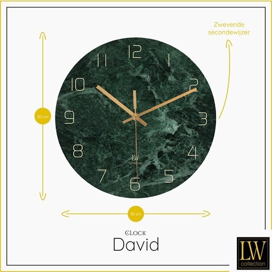 LW collection LW Collection | Wandklok David
