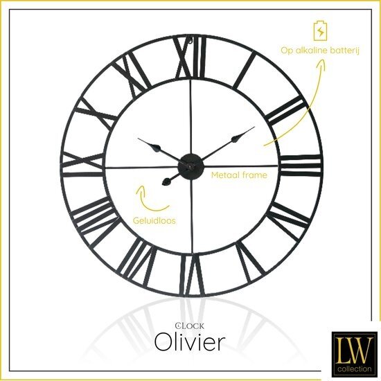 LW collection LW Collection | Wandklok XL Olivier