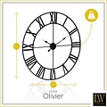 LW collection LW Collection | Wandklok XL Olivier