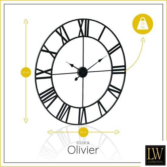 LW collection LW Collection | Wandklok XL Olivier