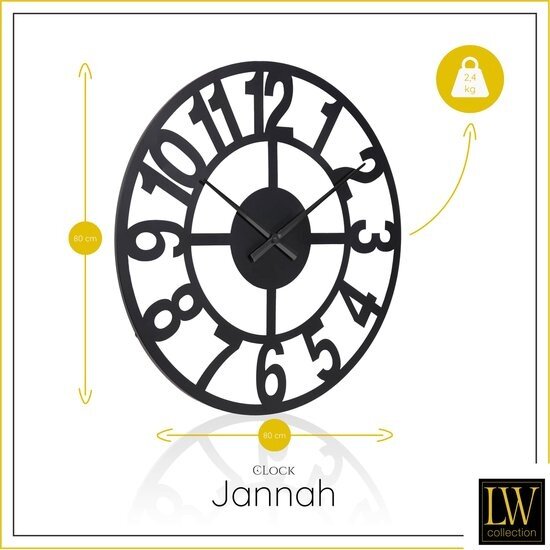LW collection LW Collection | Wandklok Jannah