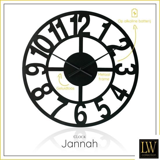 LW collection LW Collection | Wandklok Jannah