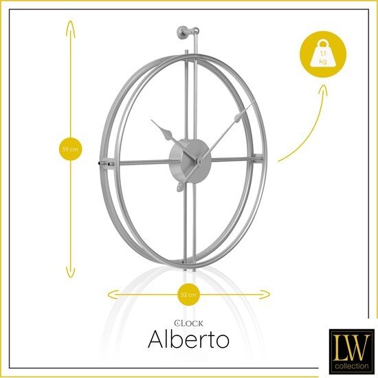 LW collection LW Collection | Wandklok Alberto