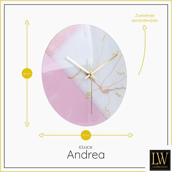 LW collection LW Collection | Keukenklok Andrea
