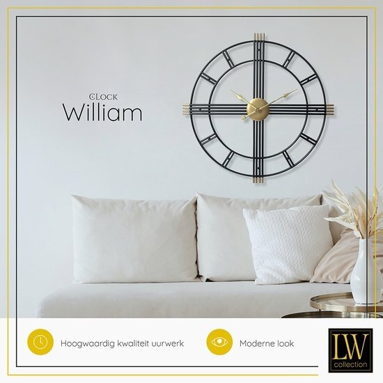 LW collection LW Collection | Wandklok William