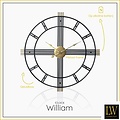 LW collection LW Collection | Wandklok William