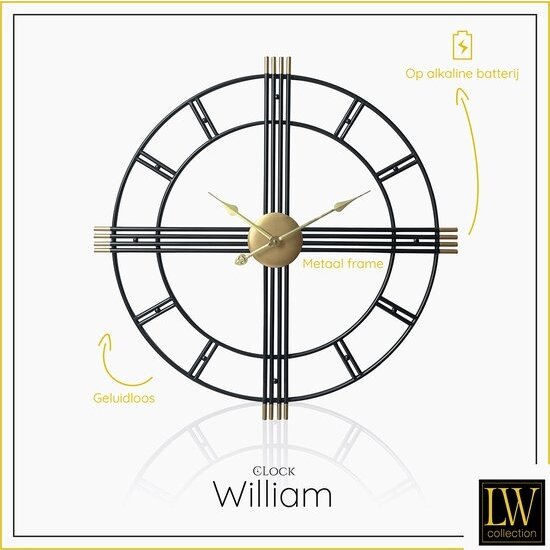 LW collection LW Collection | Wandklok William