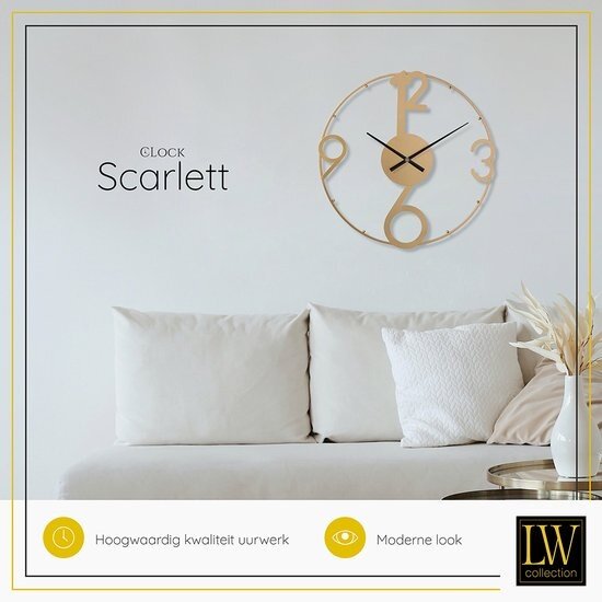 LW collection LW Collection | Wandklok Scarlett