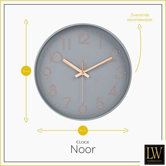 LW collection LW Collection | Wandklok Noor