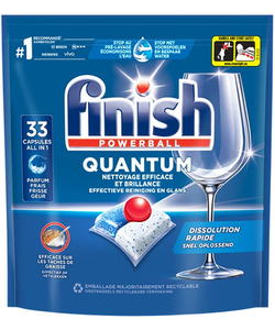 Finish Powerball - Quantum- 33 Vaatwastabletten