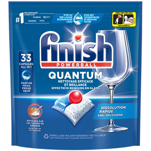 Finish Powerball - Quantum- 33 Vaatwastabletten