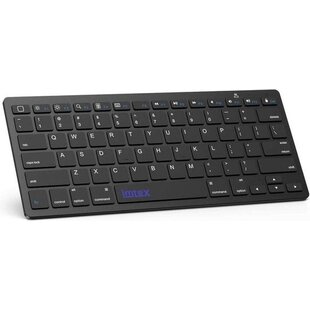 Imtex Toetsenbord Draadloos - Bluetooth Keyboard - QWERTY NL Toetsenbord Zwart