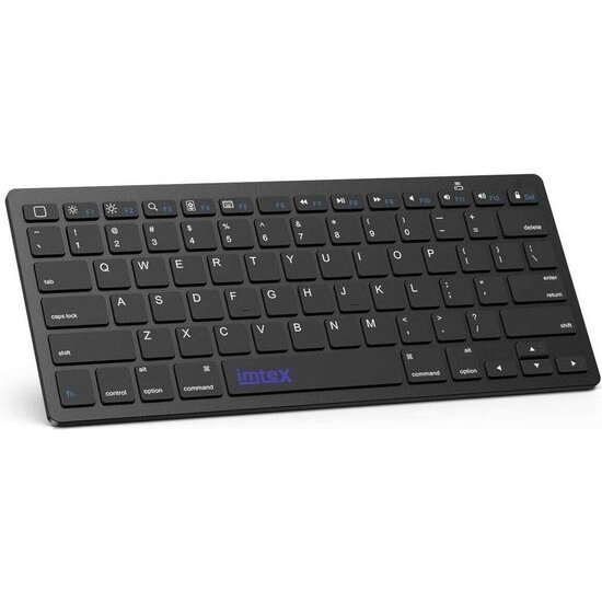 Imtex Imtex Toetsenbord Draadloos - Bluetooth Keyboard - QWERTY NL Toetsenbord Zwart