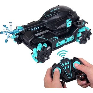 IGOODS - Bestuurbare Tank met Afstandsbediening en Handbediening - Waterkanonnen schieter - Elektrische Autospeelgoed