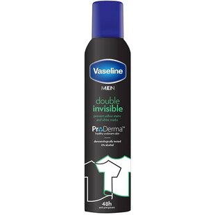 Vaseline Men Deodorant spray - Double Invisible - 250ml