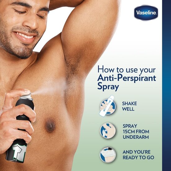 Vaseline Vaseline Men Deodorant spray - Double Invisible - 250ml