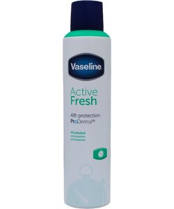 Vaseline Deodorant spray - Active Fresh - 250ml