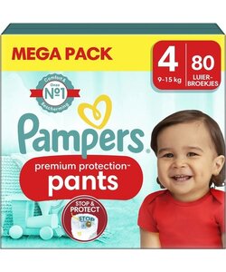 Pampers Premium Protection Pants - Maat 4 - 80 Luierbroekjes