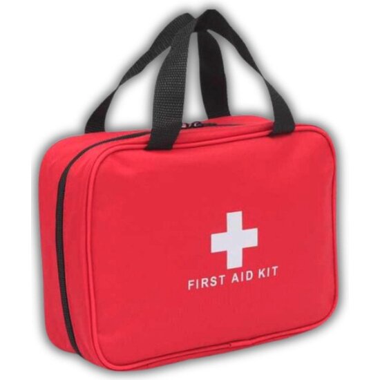Igoods Igoods EHBO Kit - Eerste Hulp - Noodpakker - First Aid Kit - EHBO Tas - Verband - Pleisters & Meer - 184-Delig