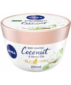 Nivea Body Souffle - Coconut en Monoi Olie - 200ml