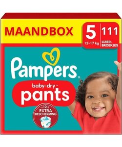 Pampers Baby Dry Pants Maat 5 - Maandbox - 111 Luierbroekjes