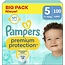 Pampers Pampers Premium Protection - Maat 5 - 100 Luiers