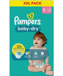 Pampers Baby Dry - Maat 4 - 120 Luiers