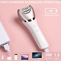 Igoods Igoods 6-in-1 Ladyshave - Scheerapparaat voor vrouwen - Dameshaarverwijderaar - Epileerapparaat Vrouwen - Trimmer - Eeltverwijderaar - Massageapparaat - Bikinitrimmer - Borstel - Oplaadbaar - Roze