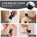 Igoods Igoods Baardtrimmer - Waterdichte Baardtrimmer - Tondeuse - Lichaamstrimmer - Scheerapparaat - Voor Mannen - 3 Opzetstukken - Oplaadbaar - Zwart