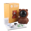 Igoods Igoods Beveiliginscamera - Wifi Camera - Babycamera - Camera Binnen - Draadloos - Teddybeer - HD Kwaliteit - 360° - Bellen Optie - met App - Bruin