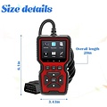 Igoods Igoods OBD2 Scanner - OBD2 Scanner voor Auto - Storing Zoeken - Auto Uitlezen - Diagnosecomputer - Uitleesapparatuur - Plug & Play - Zwart/Rood