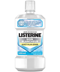 Listerine Mondwater Advanced White - Mildere Smaak - 500ml