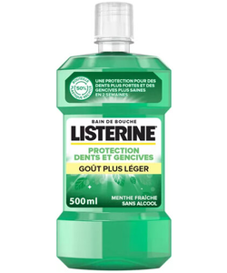 Listerine Mondwater Tand- en Tandvleesbescherming - Mildere Smaak - 500ml