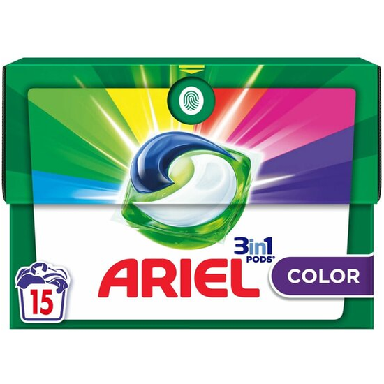 Ariel Ariel Wasmiddel - All in 1 Pods - Kleur - 15 Wasbeurten