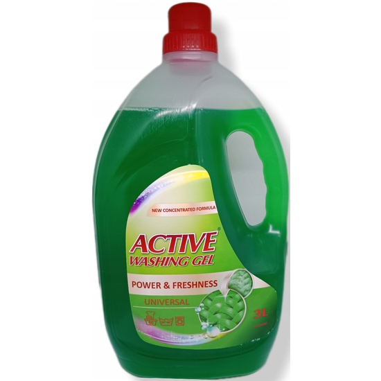 Active Wasmiddel - Universele Was - 3L - 60 Wasbeurten
