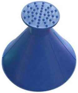 Igoods Magische IJskrabber - Blauw - Rond - Multifunctioneel