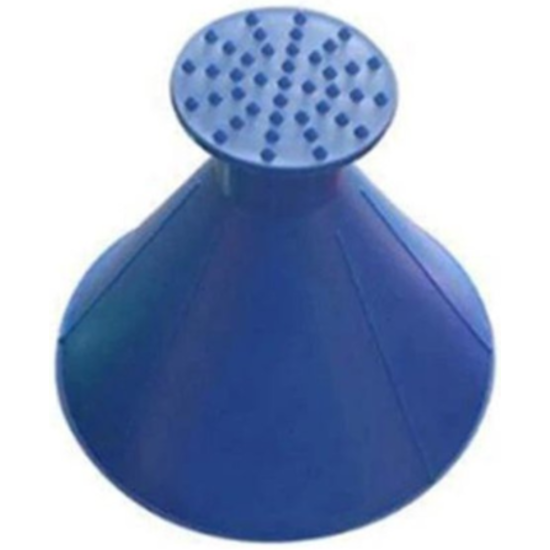 Igoods Igoods Magische IJskrabber - Blauw - Rond - Multifunctioneel