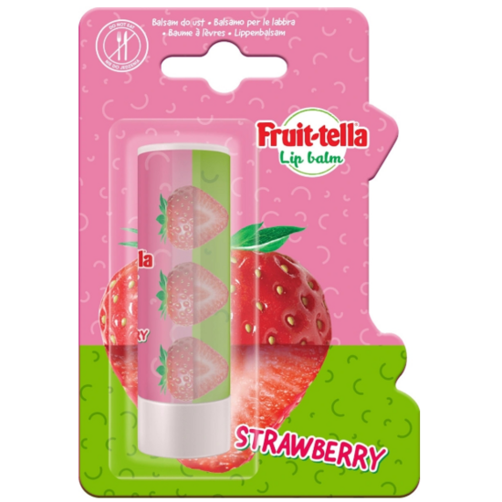 Fruittella Lip Balsem - Aarbei - 4,4g