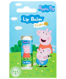 Peppa Pig Lipbalsem - Natuurlijke Ingrediënten - Cookie - 4,4g
