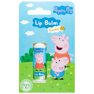 Peppa Pig Lipbalsem - Natuurlijke Ingrediënten - Cookie - 4,4g